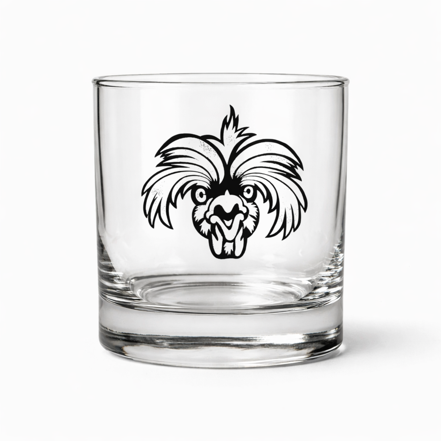 Frankie’s Rooster Claw Rocks Glass